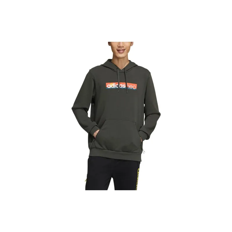 Adidas Neo Sweatshirts Men Deep Earthy Brown-2