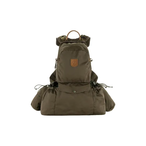 Fjallraven Polyamide Outdoor Hiking Bag Backpack Unisex Dark Olive