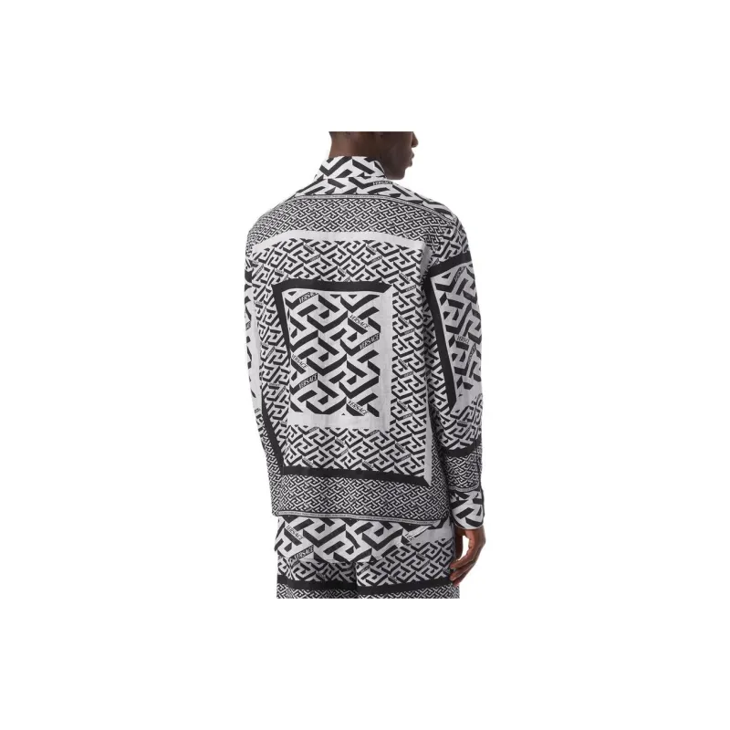 FANSIZHE VERSACE Shirt Men's Black-1