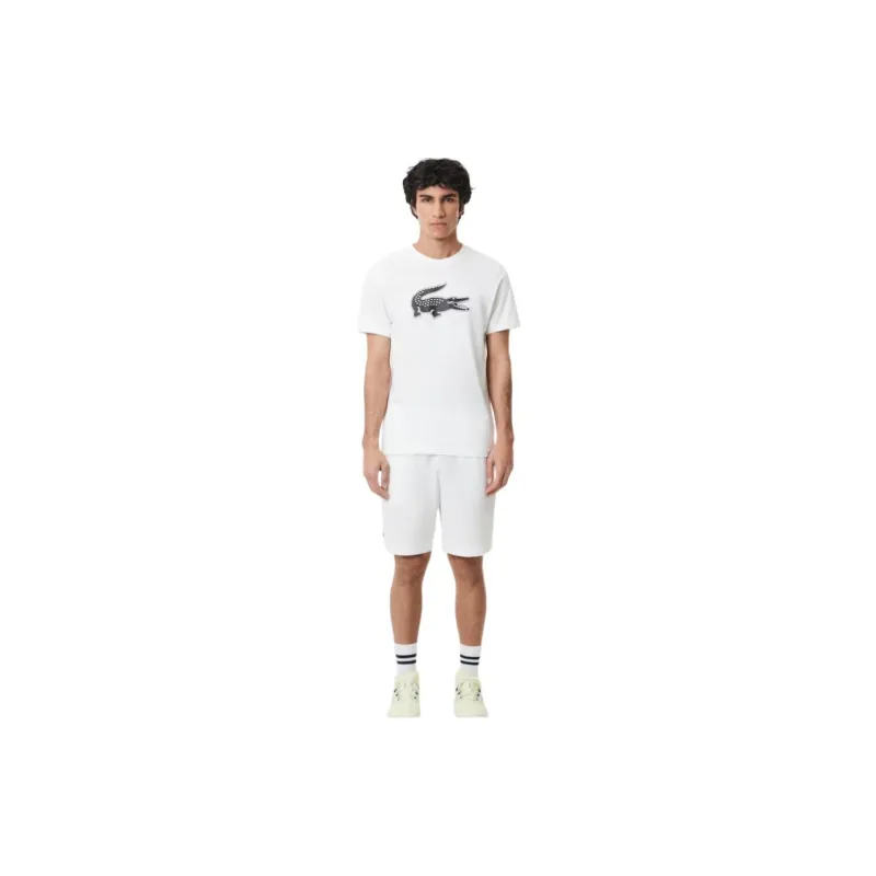 LACOSTE Casual Shorts Men's White-2