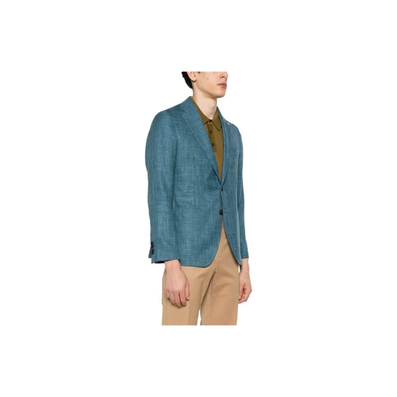 Tagliatore Montecarlo Single Breasted Blazer-3