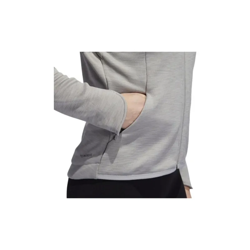 Adidas CLIMAHEAT FZ JACKET Jackets Coats Women's Gray-3