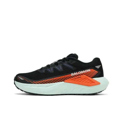 SALOMON Anti Slip Wear Resistant Low Top Running Shoes Women's Black