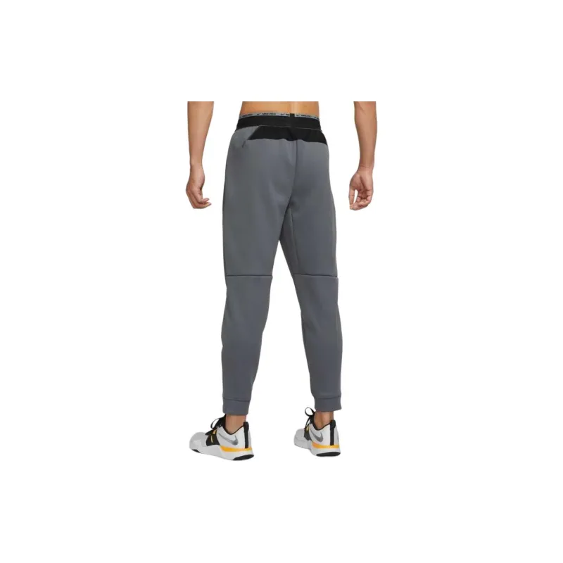 Nike Therma Fit Fitness Pants Knitted Sweatpants Men's Iron Gray-4