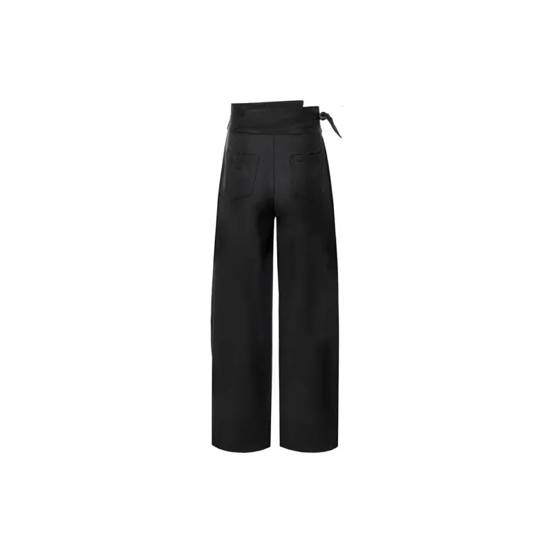 VALLEYOUTH Casual Pants Unisex Black-1