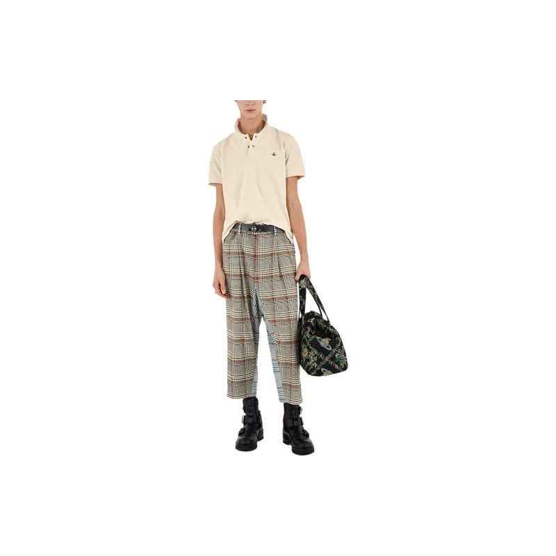 Vivienne Westwood FW23 Casual Pants Men's Green-1