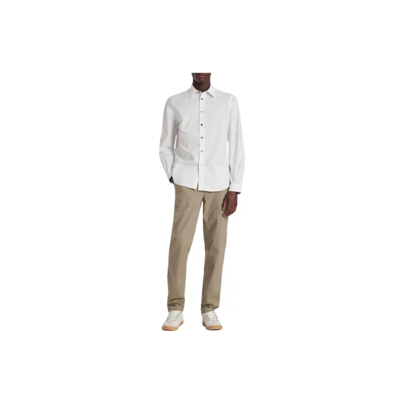 Paul Smith Curved Hem Oxford Shirt-4