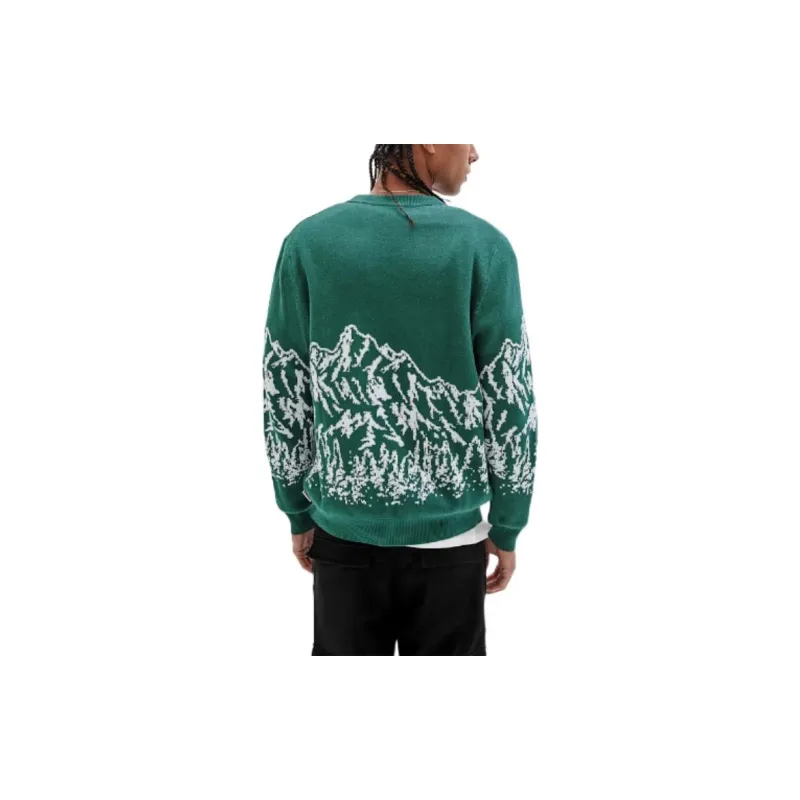 GUESS Originals Mountain Cardigan Knitwear Men's Green-3