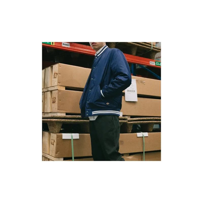 Dickies Thickened Jacket Men's Marine Blue-2