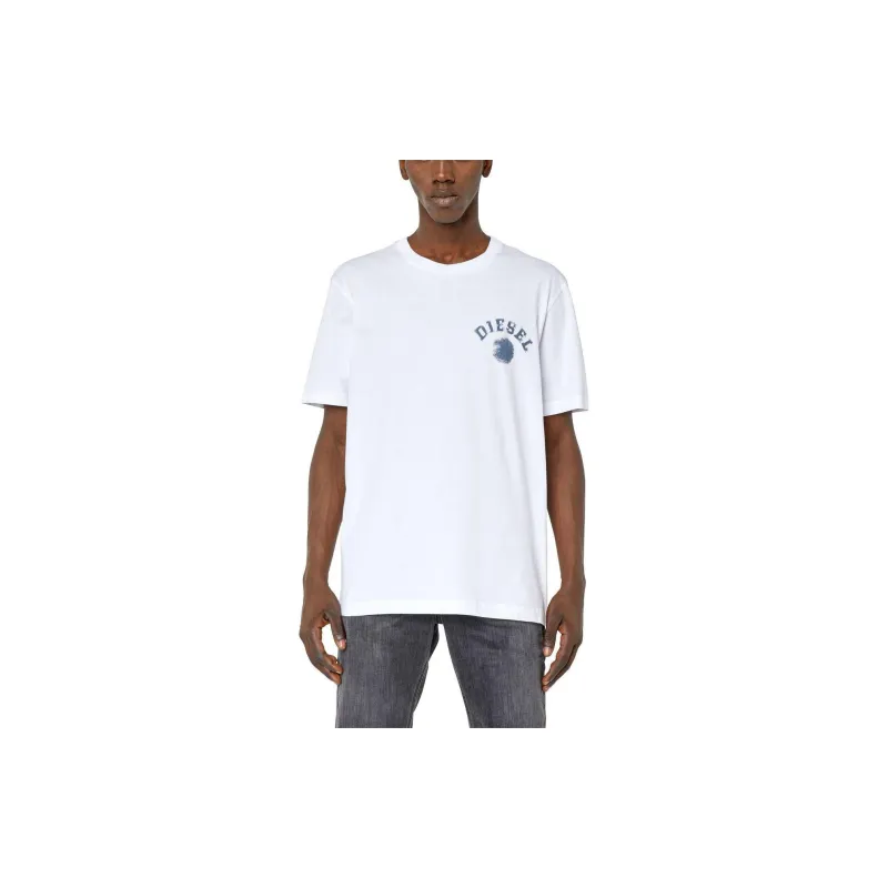 DIESEL T Shirts Men White-2