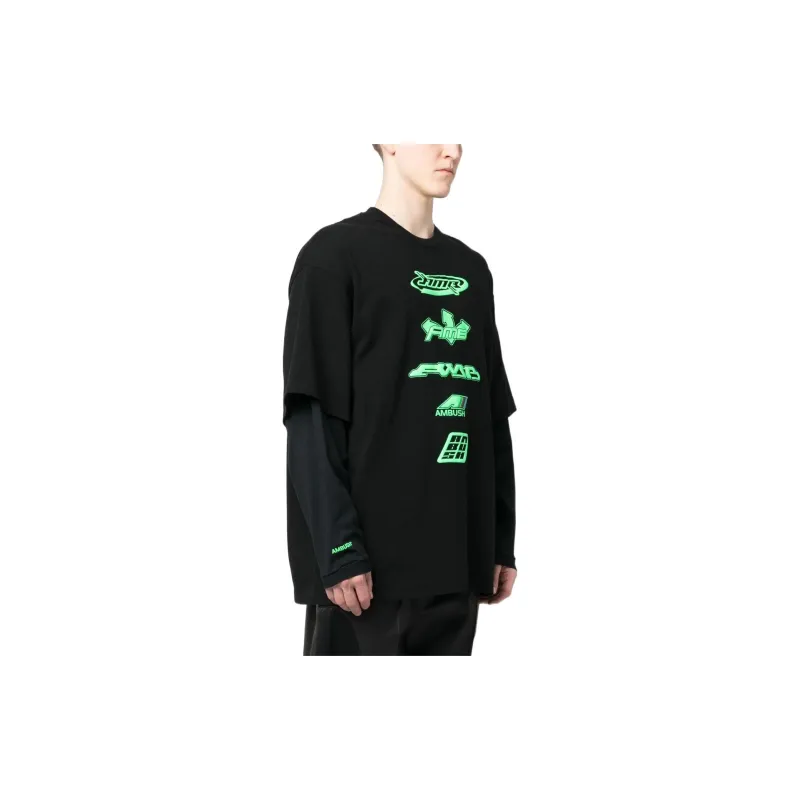 AMBUSH Sweatshirts Unisex Black-2