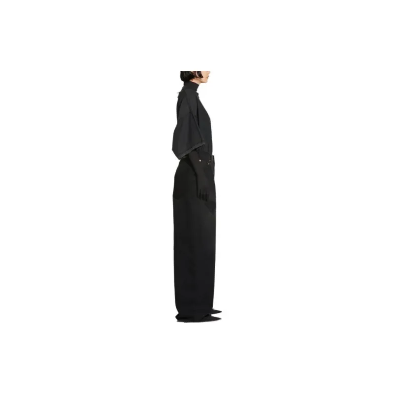 Balenciaga Jeans Unisex Black-4