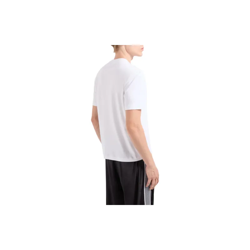 EMPORIO ARMANI Side Striped Logo Printed T-Shirt-2