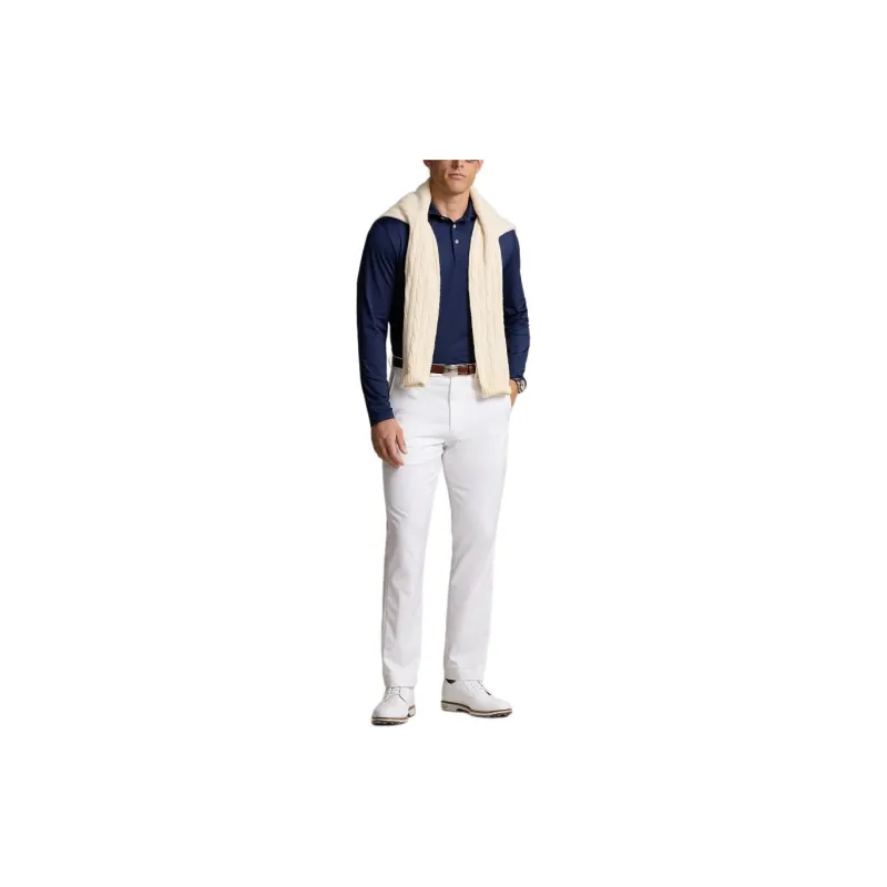 Ralph Lauren FW24 Polo Shirt Men Elegant Dark Blue-2