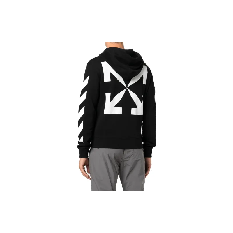 OFF WHITE Diag Arrow Slim Zip Hoodie-1