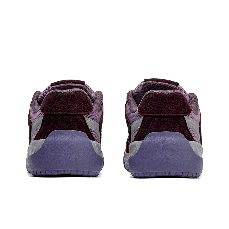 B10CROWN Slip Resistant Lightweight Breathable Low Top Skateboard Shoes Women's Violet-5