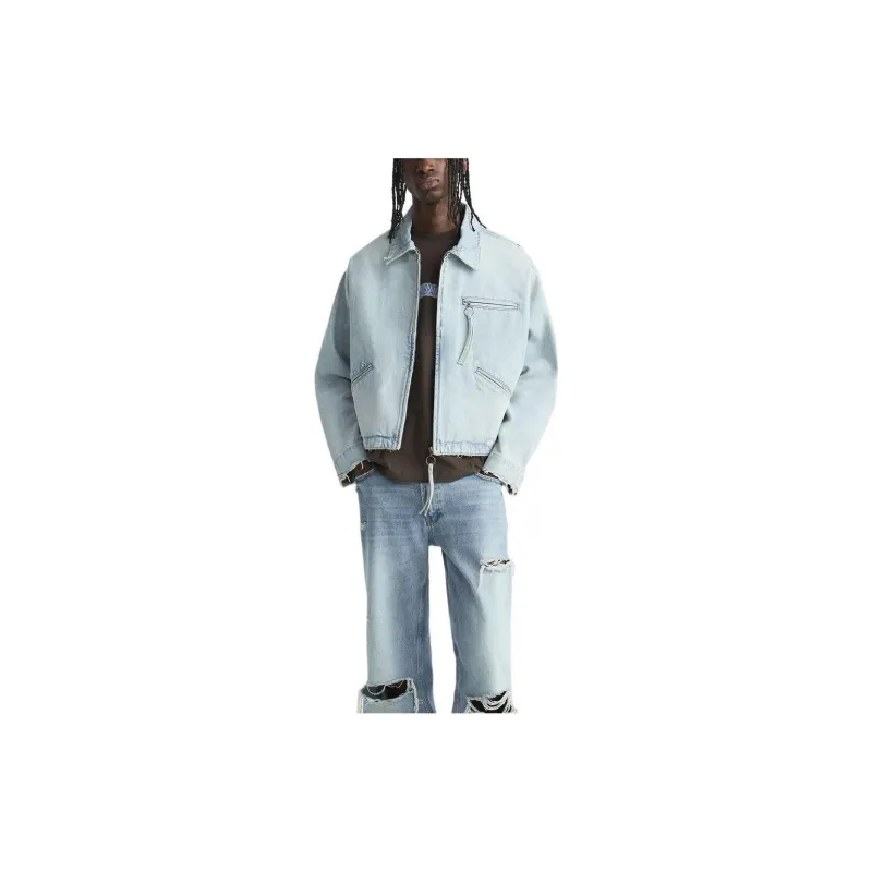 ZARA Jackets Coats Men's Light Blue-1