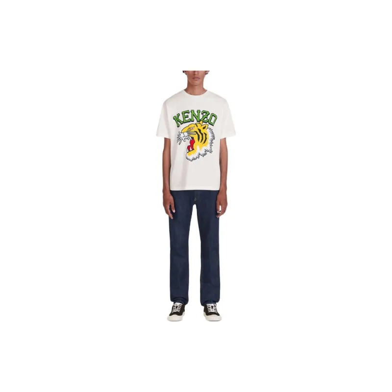KENZO Tiger Varsity Relaxed T Shirt-2