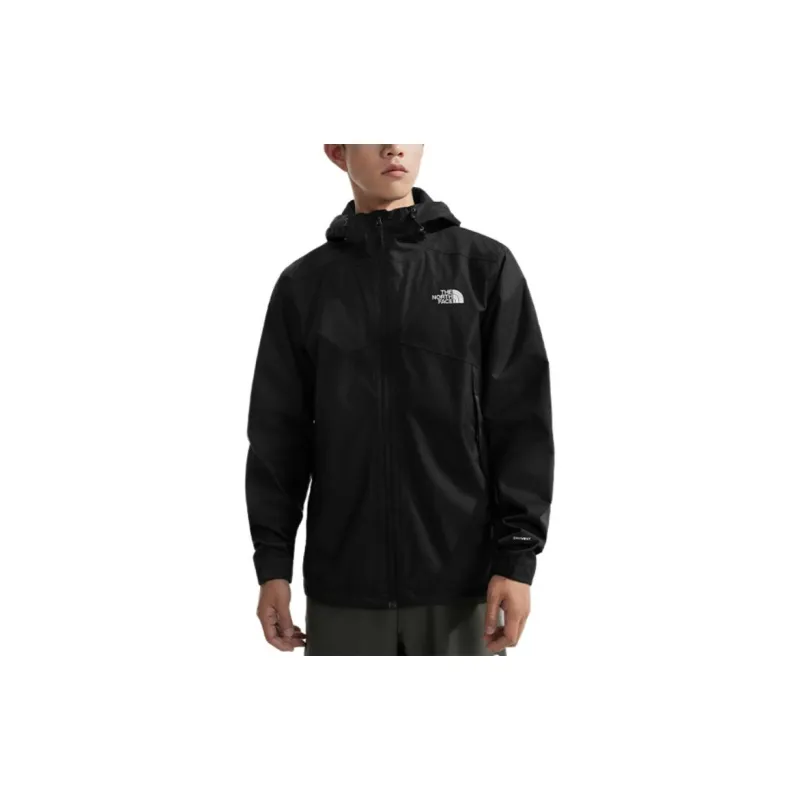 THE NORTH FACE City Outdoor Collection Waterproof And Windproof Windbreaker Jacket Men's Cosmic Black-2