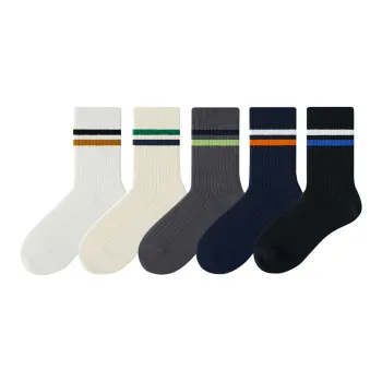 Caramella Mid Calf Socks Unisex 5 Pack
