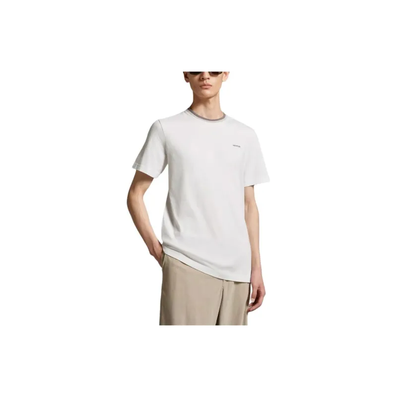 Moncler Logo appliqué Cotton T shirt-2