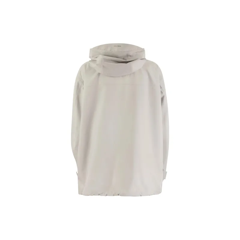 HERNO Straight Hem Hooded Jacket-1