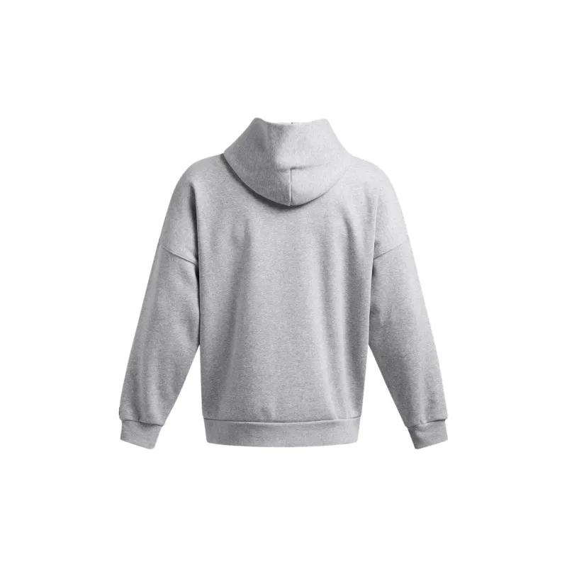Under Armour Icon UA Fleece Sweatshirt Men's Modern Gray Heather/Black-1