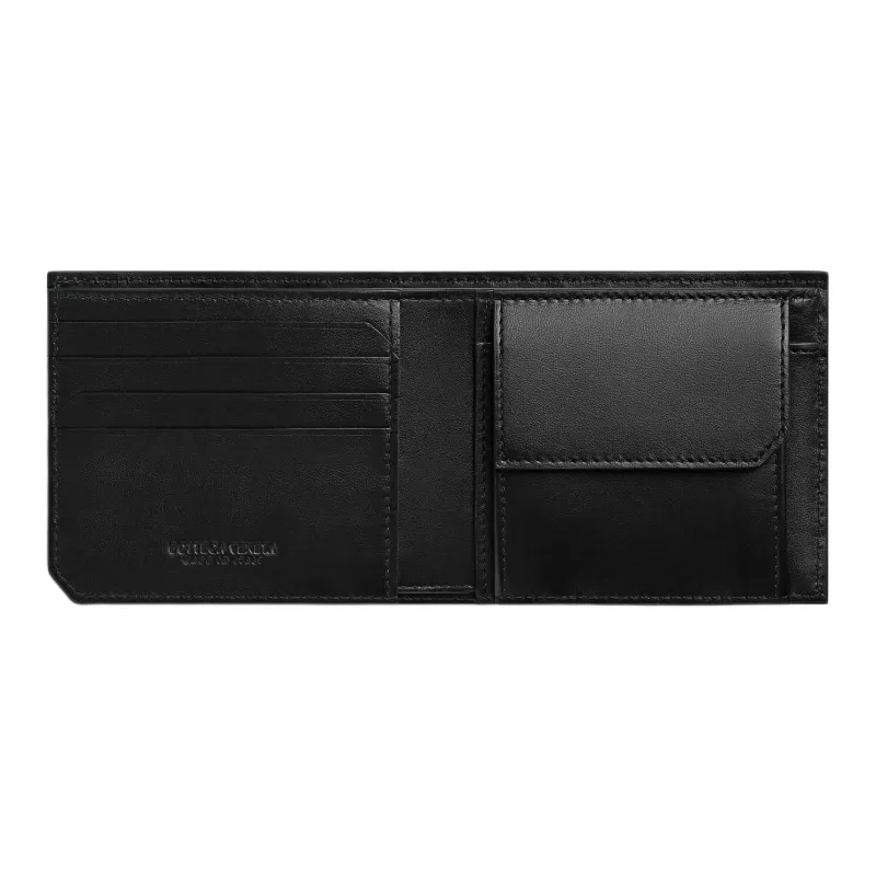 Bottega Veneta Intrecciato Bi Fold Wallet-1