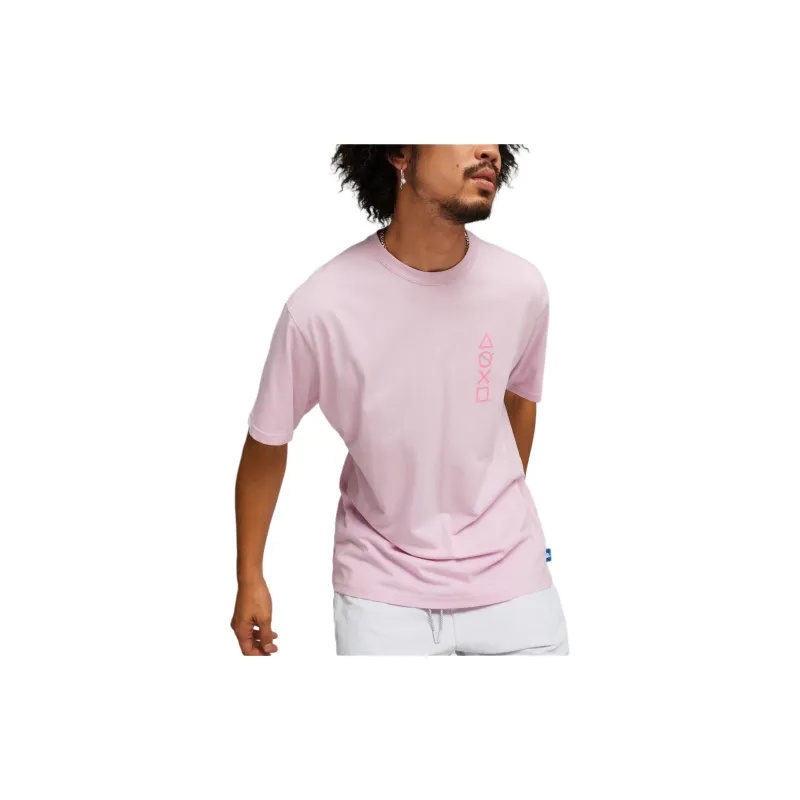 PUMA x PlayStation T Shirt Unisex Mist Grape-2