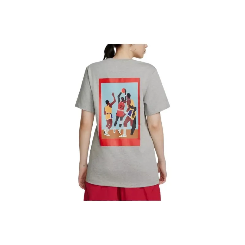Jordan X Nina Chanel Abney T shirt Grey-1