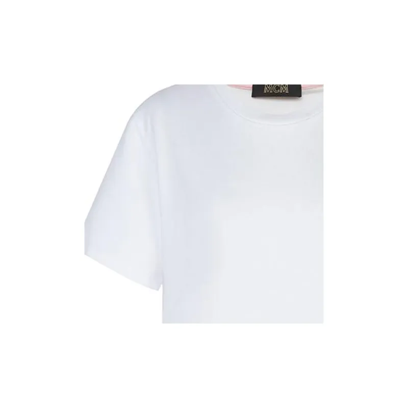 MCM T-Shirts Men White-5
