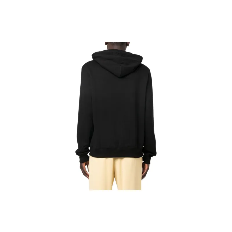 Lanvin Embroidered logo Drawstring Hoodie-4