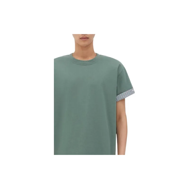 Bottega Veneta Double Layer Striped Crewneck T Shirt-6