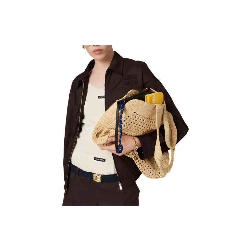 MIU MIU Jackets Unisex Cocoa Brown-2