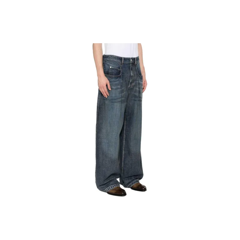 ISABEL MARANT Janael Straight Leg Jeans-1