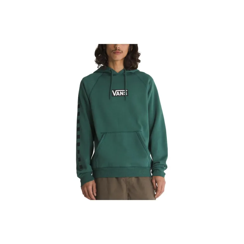 Vans Versa Standard Pullover Hoodie Sweatshirt Men's Small Bar Green-2