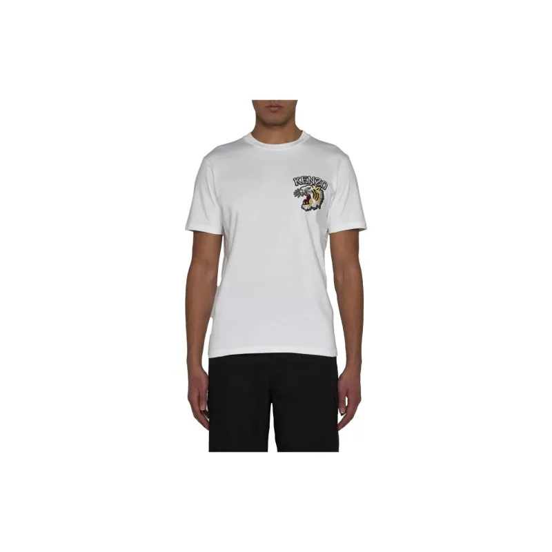 KENZO Varsity Jungle Embroidered T Shirt-3