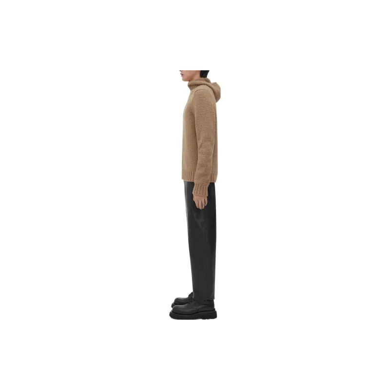 Bottega Veneta Hooded Knitted Jumper-3