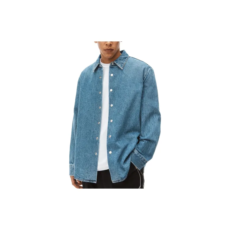 Alexander Wang Denim Jackets Unisex Vintage Indigo-5