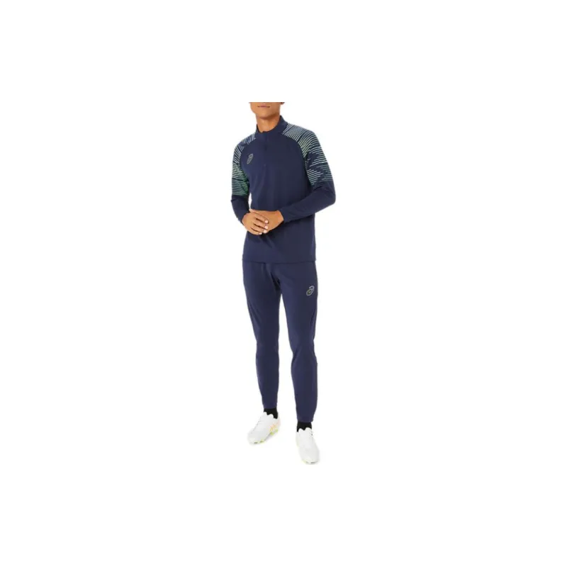 Asics Casual Pants Men's Marine Blue-3
