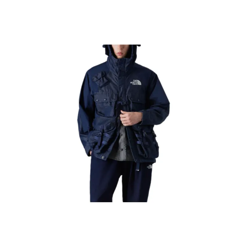 THE NORTH FACE SS24 Jackets Coats Men's Navy Blue-1