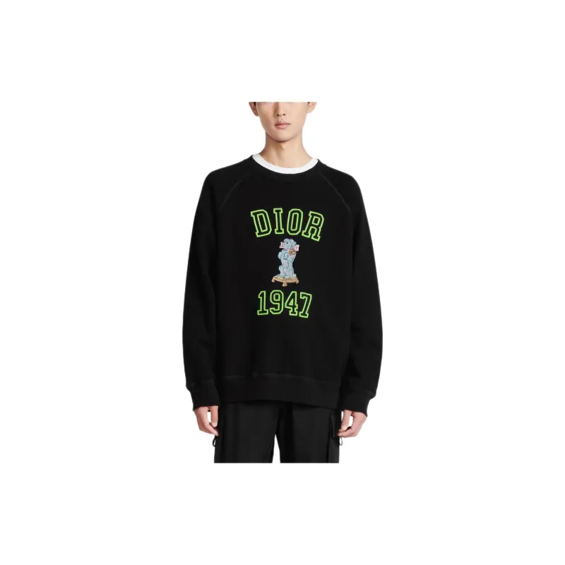DIOR SS24 Sweatshirt Men's Black-2
