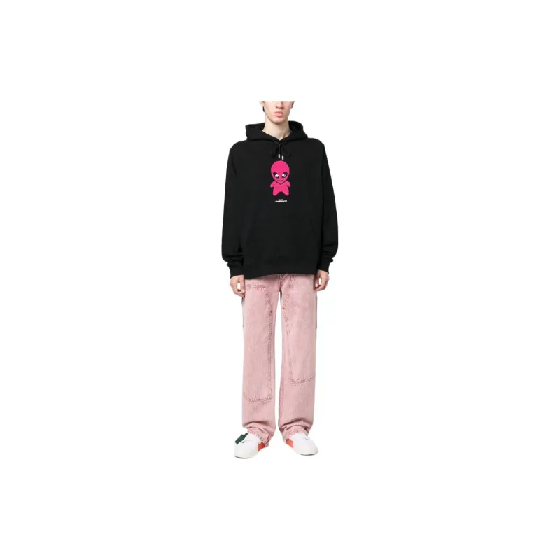GCDS Weirdo Drawstring Hoodie-1