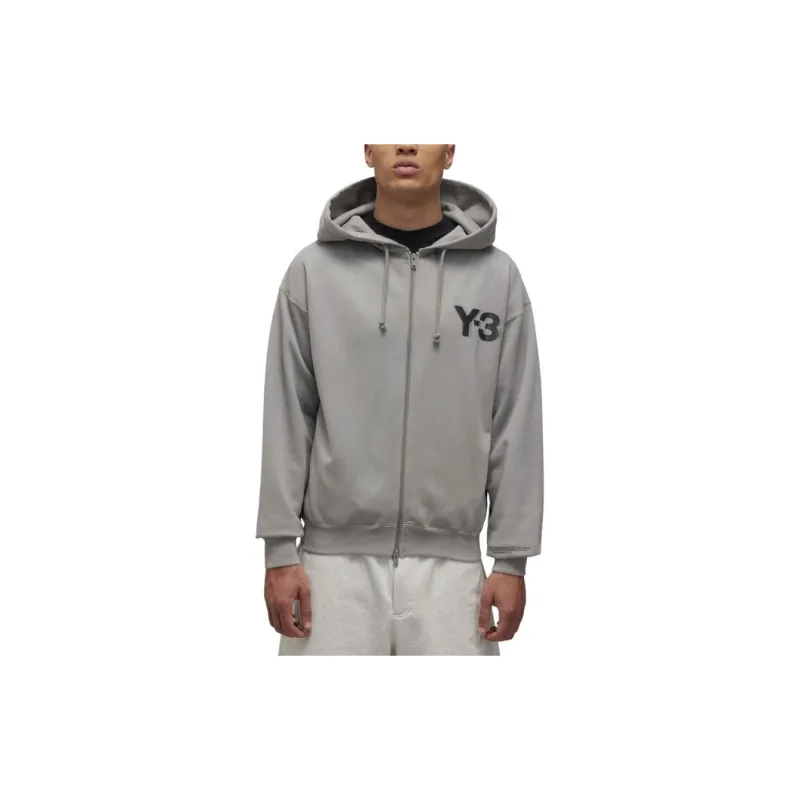 Y 3 Logo print Cotton Hoodie-2