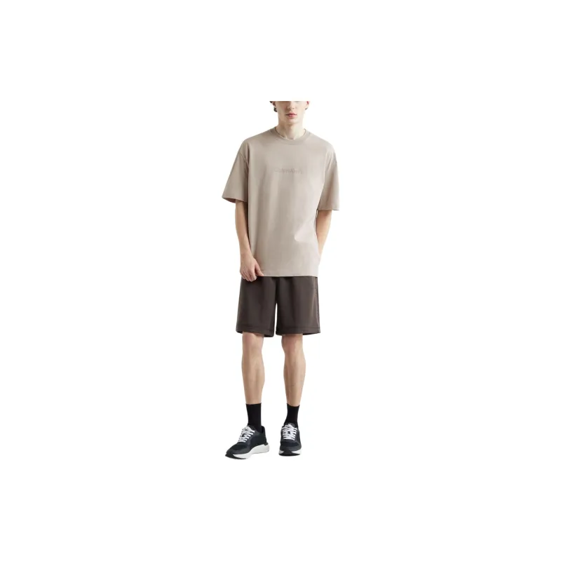 CALVIN KLEIN T Shirt Men's Light Khaki-1