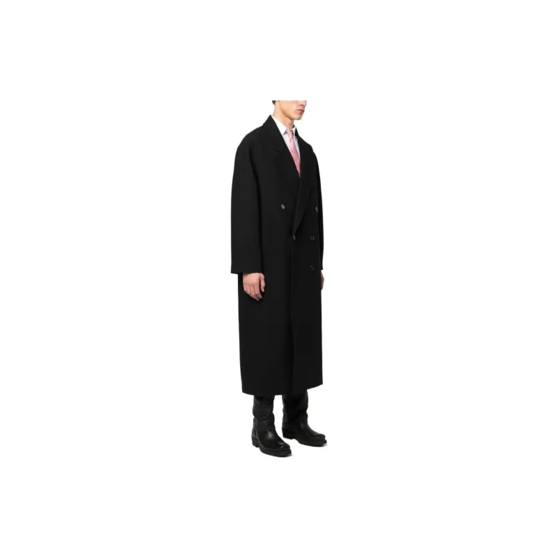 GUCCI Double Breasted Wool Coat-3