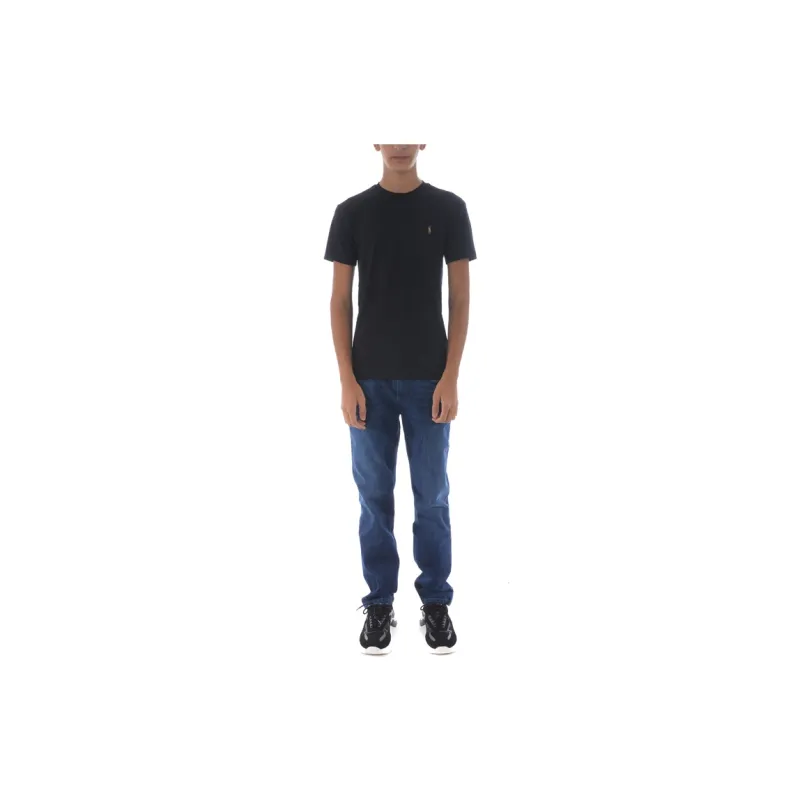 Polo Ralph Lauren Logo Embroidered Crewneck T Shirt-2