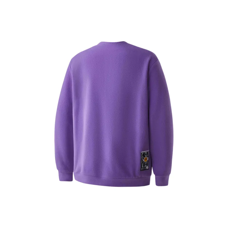 NBA Team Story Series Sweatshirts Unisex Purple-1