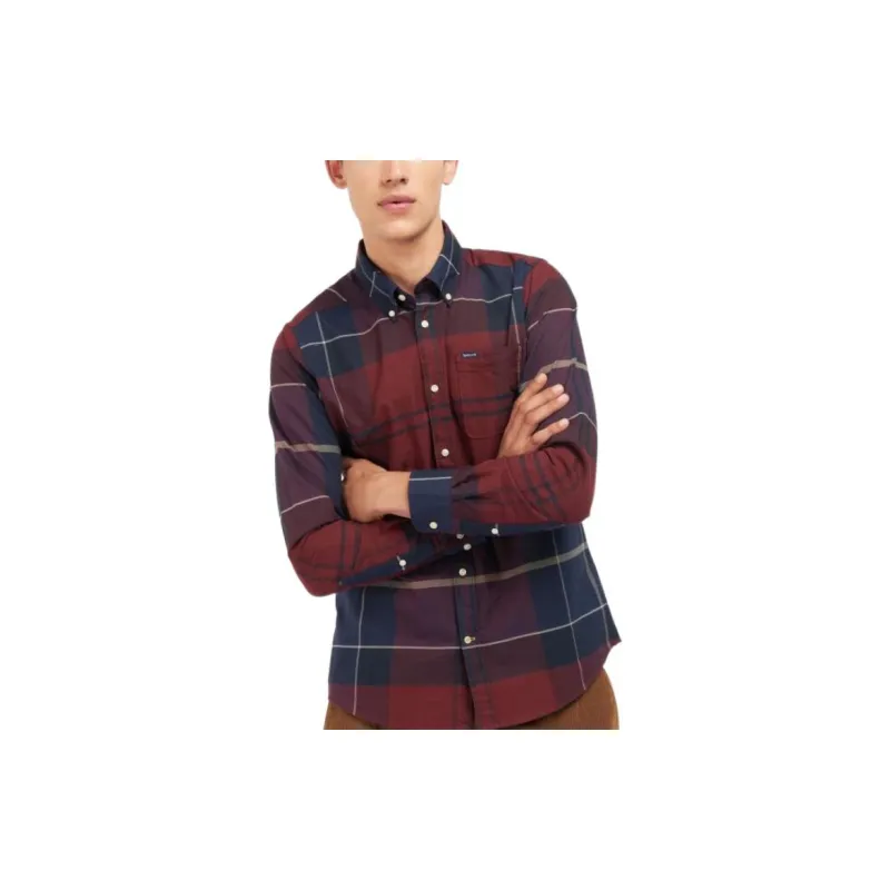 BARBOUR Shirts Men Red-1