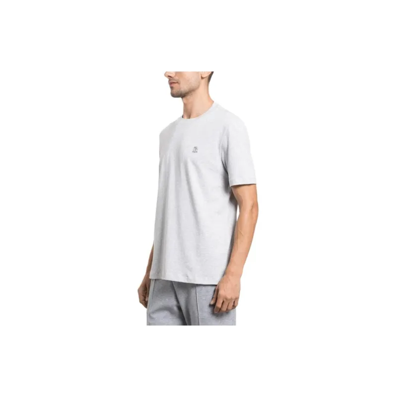 Brunello Cucinelli T Shirt Men's Light Gray-1